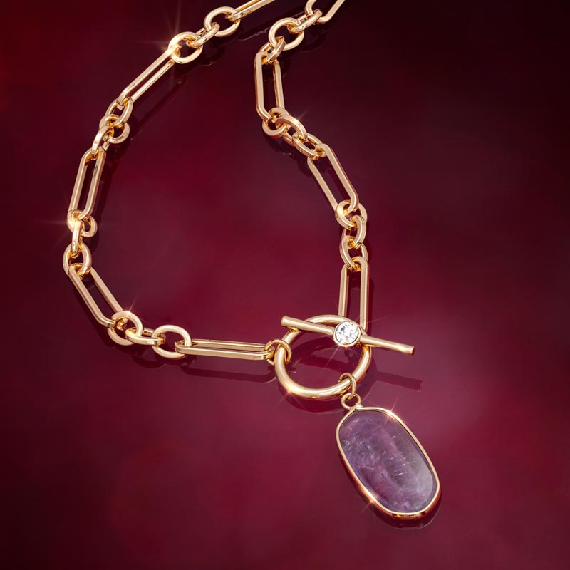 Regalia Amethyst Necklace